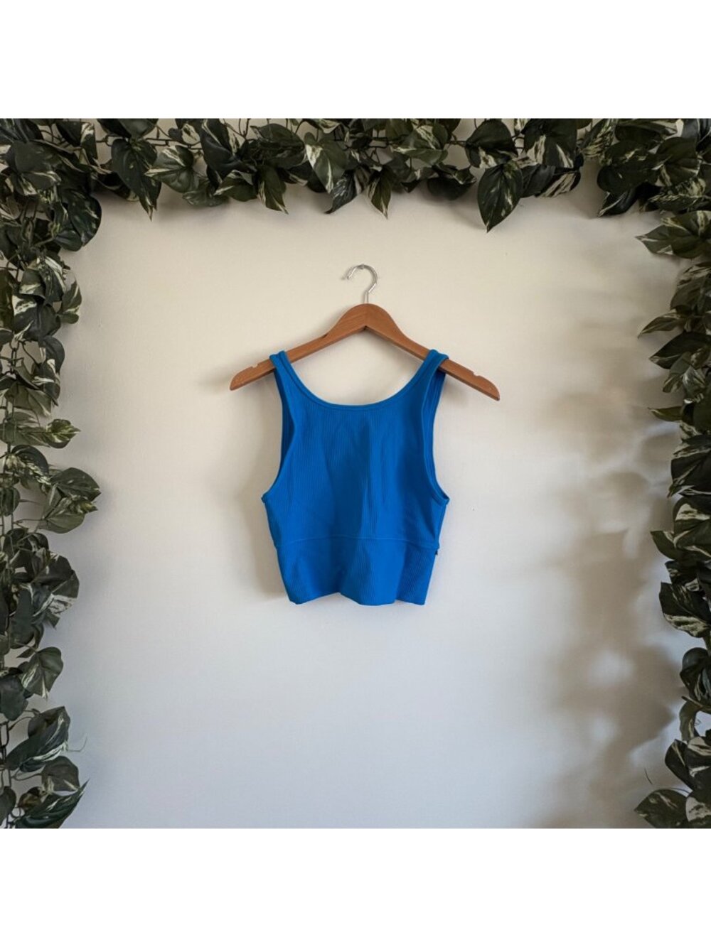 Lululemon Athletic Power Pivot Reversible Tank Top Poolside Blue Women’s Size 4